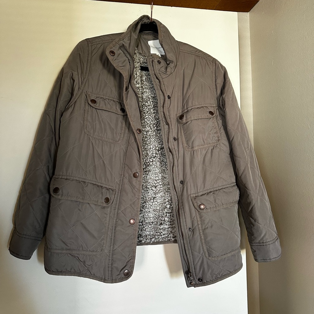 Thread & Supply Quilted Field/Chore Jacket - Taupe